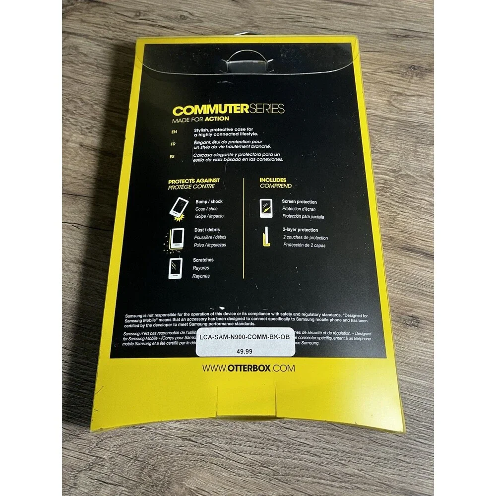 OtterBox Commuter Series Case for Samsung Galaxy Note 3 Black New